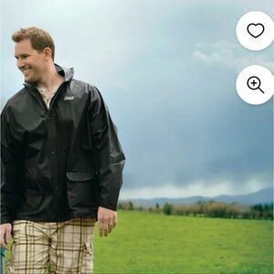 Coleman black windbreaker